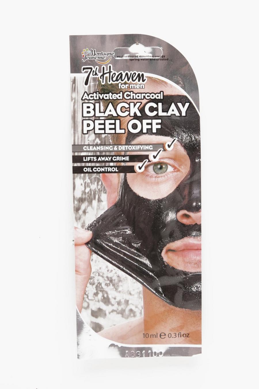 Black Men's Activated Charcoal Peel Off Mask image number 1