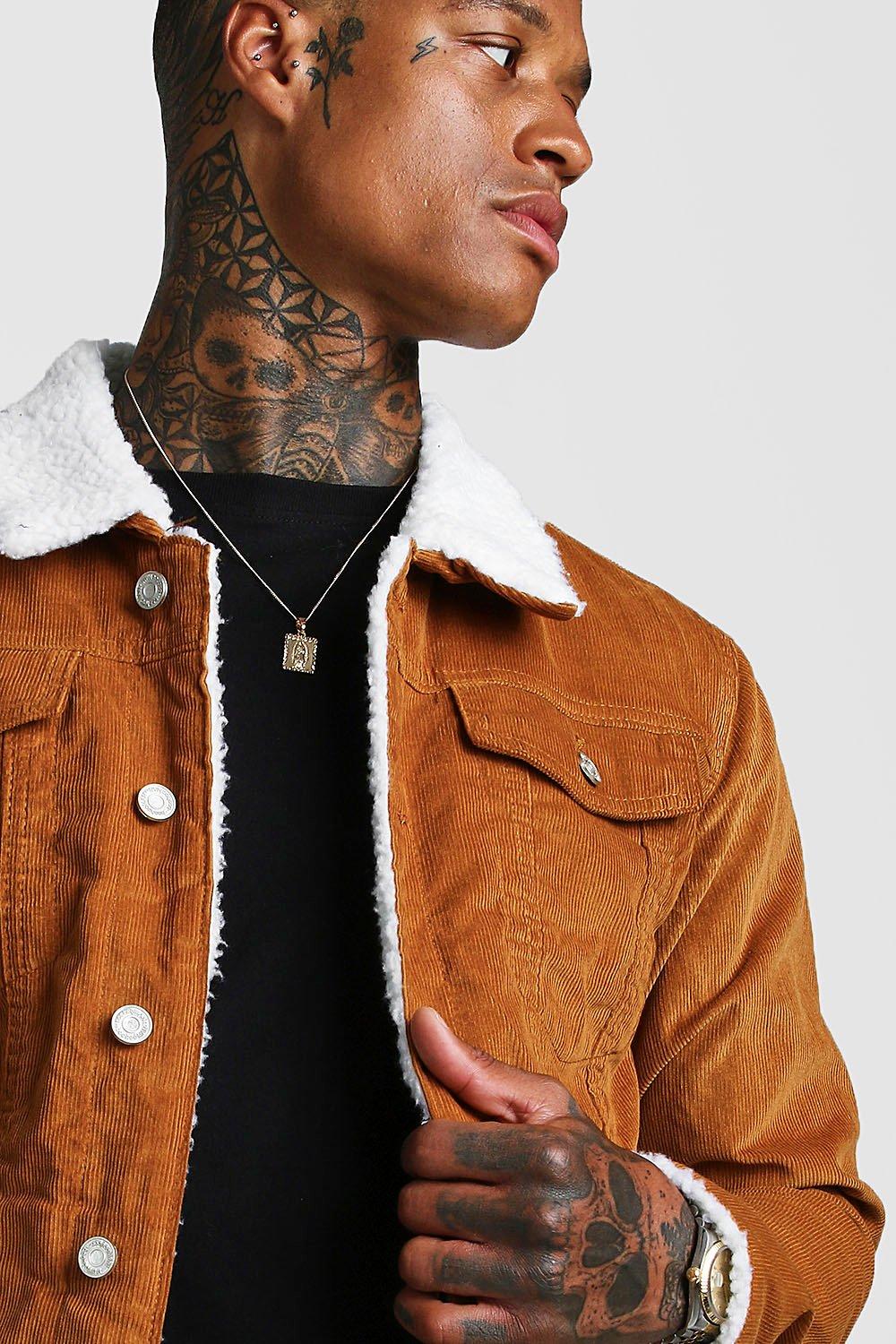 Boohoo cord jacket sale