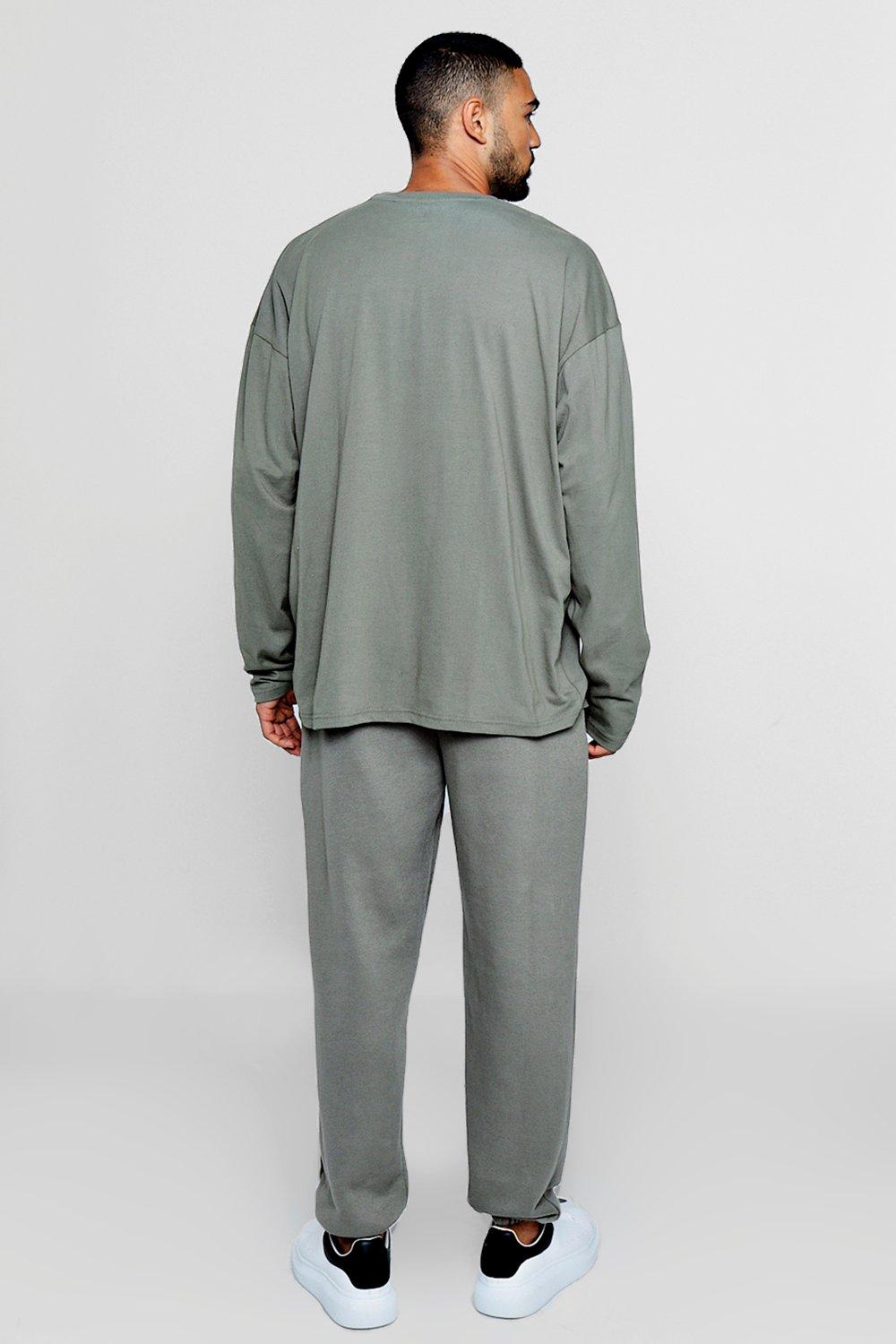 long sleeve shirt with jogger pants