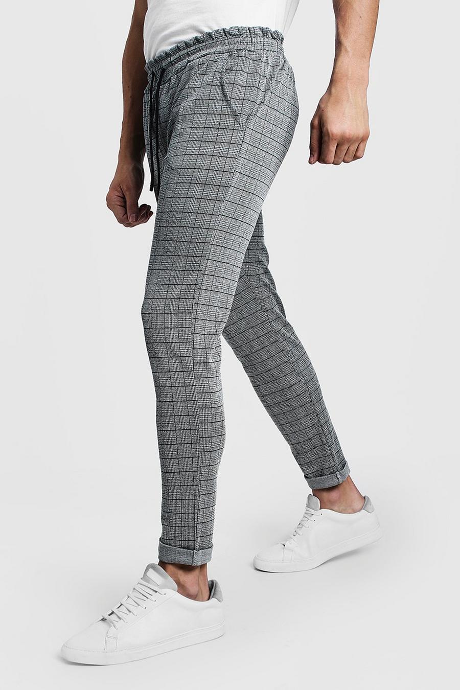Square Check Trouser Jogger image number 1