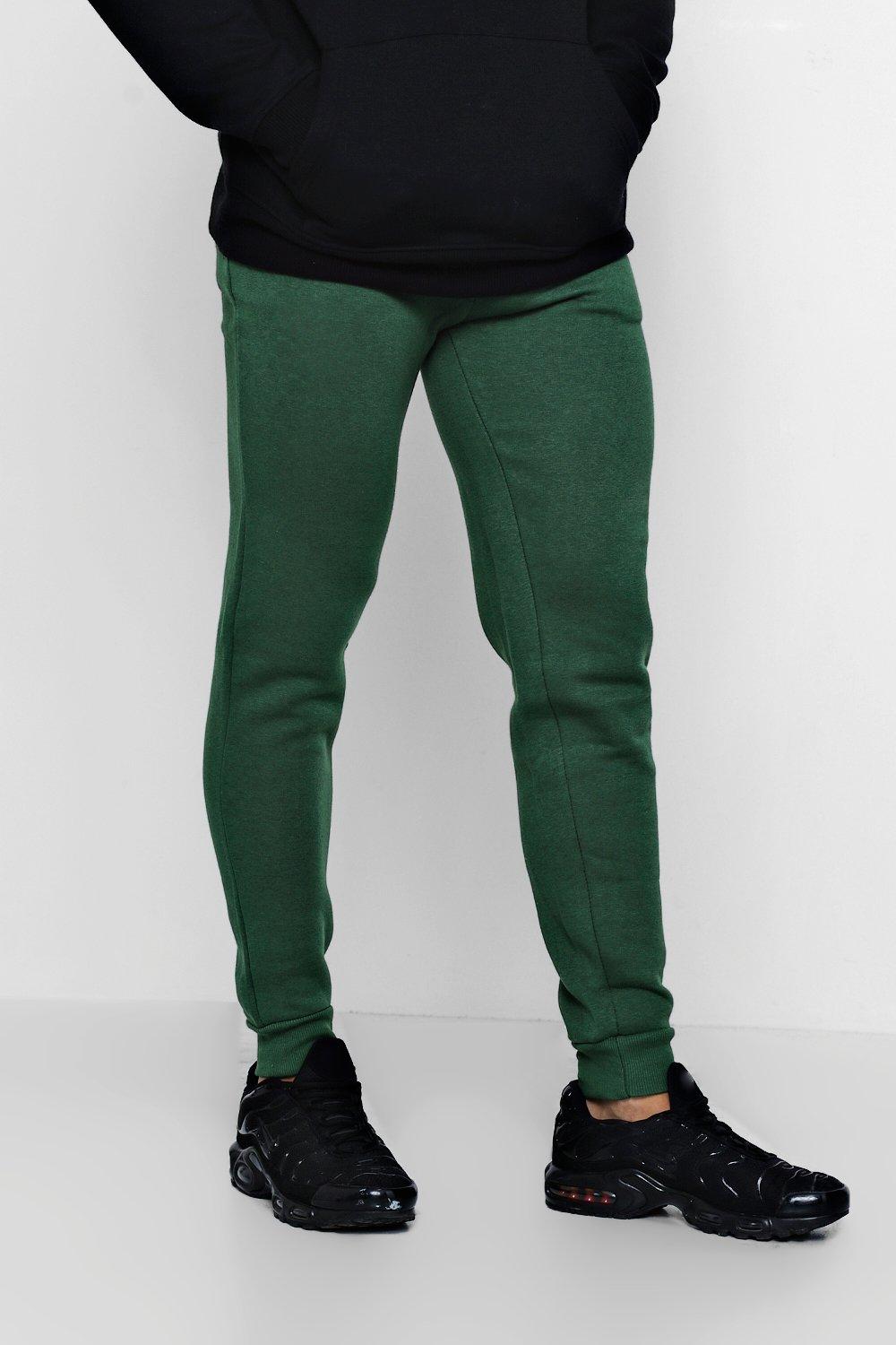 slim fit fleece joggers