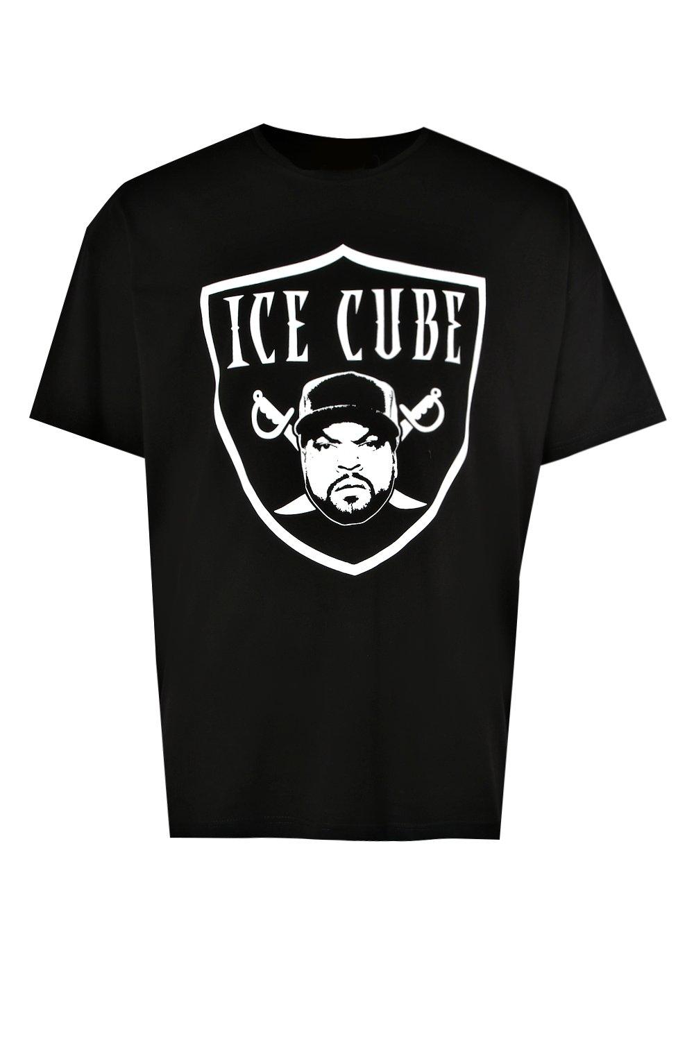 Ice Cube Raider Print T-Shirt