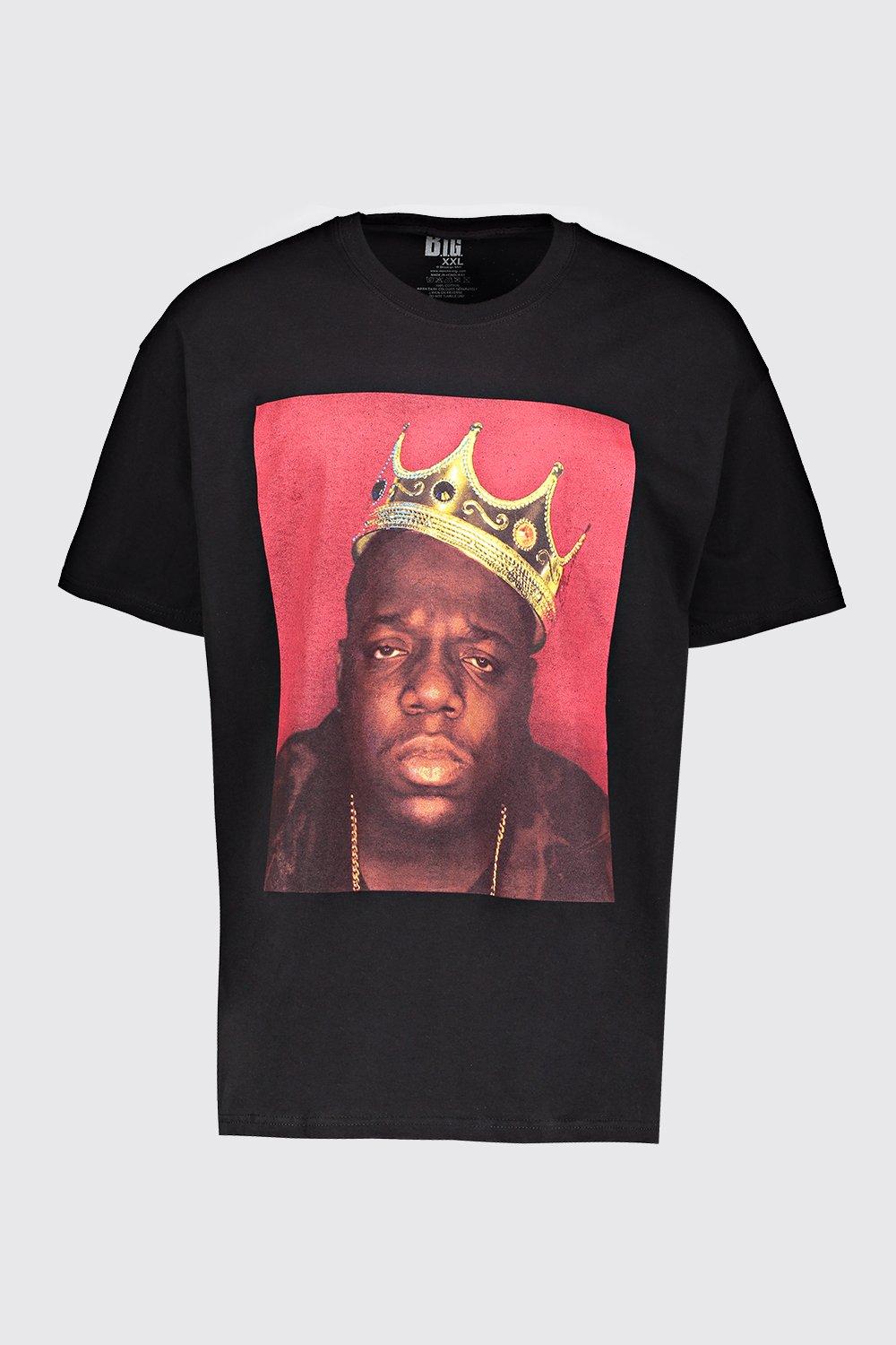 biggie smalls crown shirt