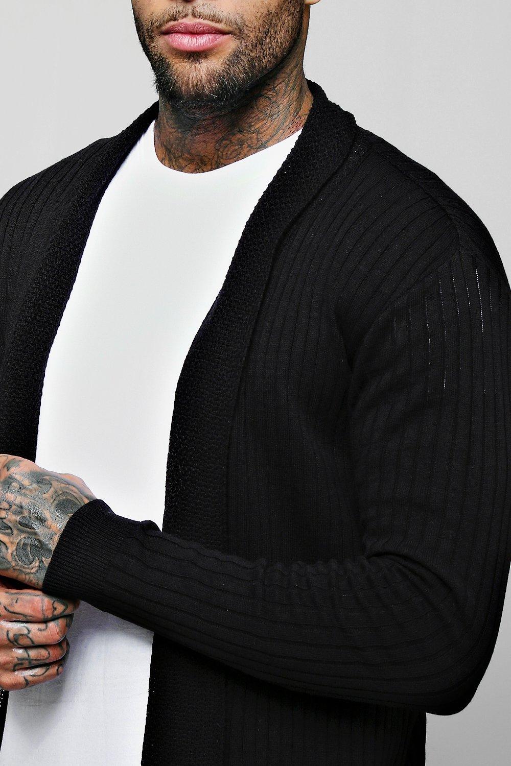 Mens muscle sale fit cardigan