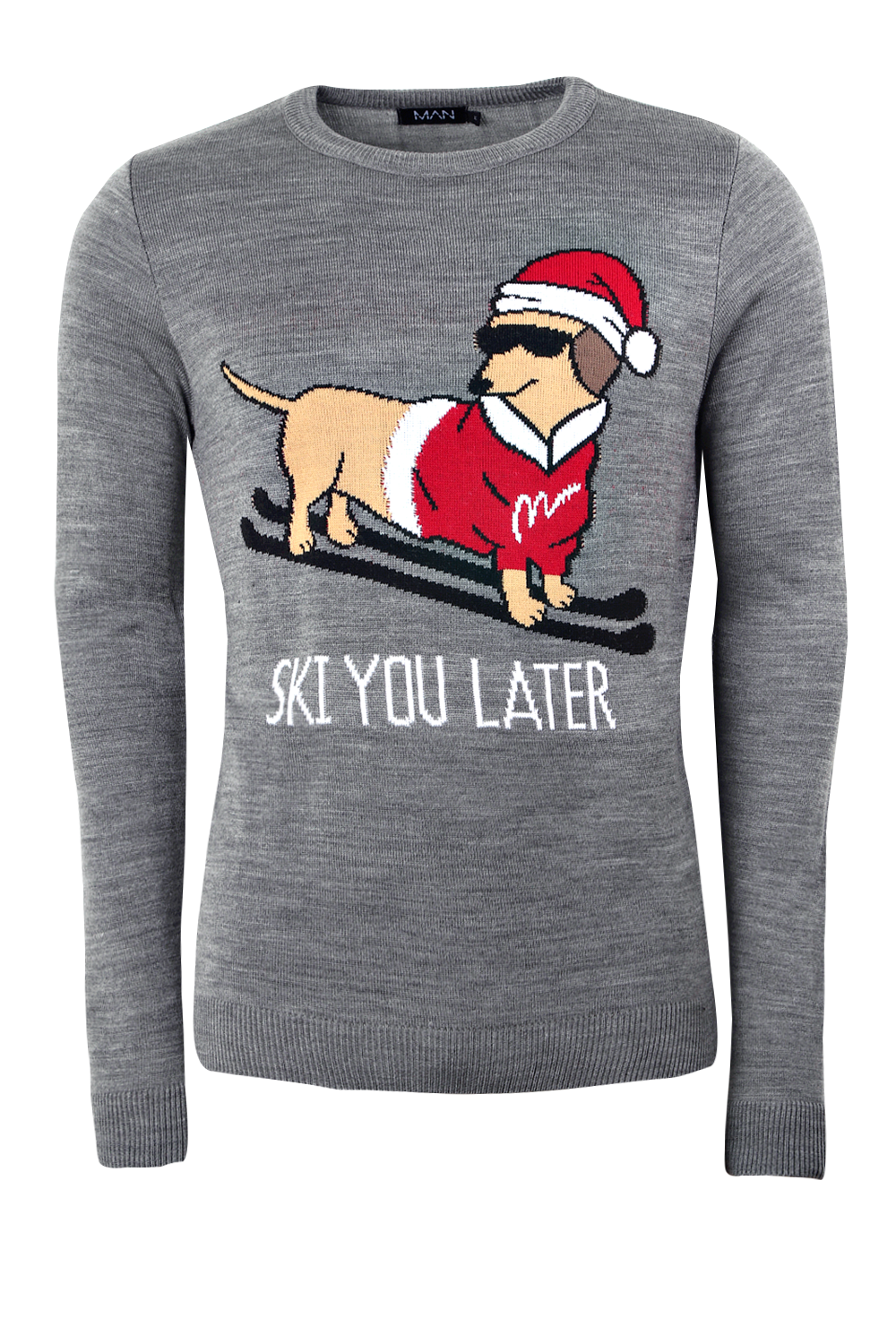 Dachshund christmas hot sale jumper mens