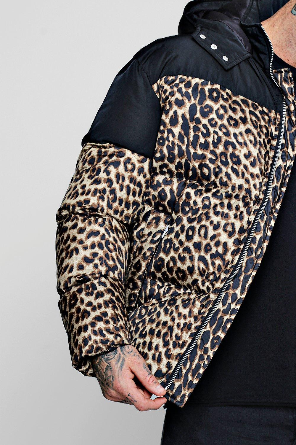 Boohoo leopard print clearance jacket