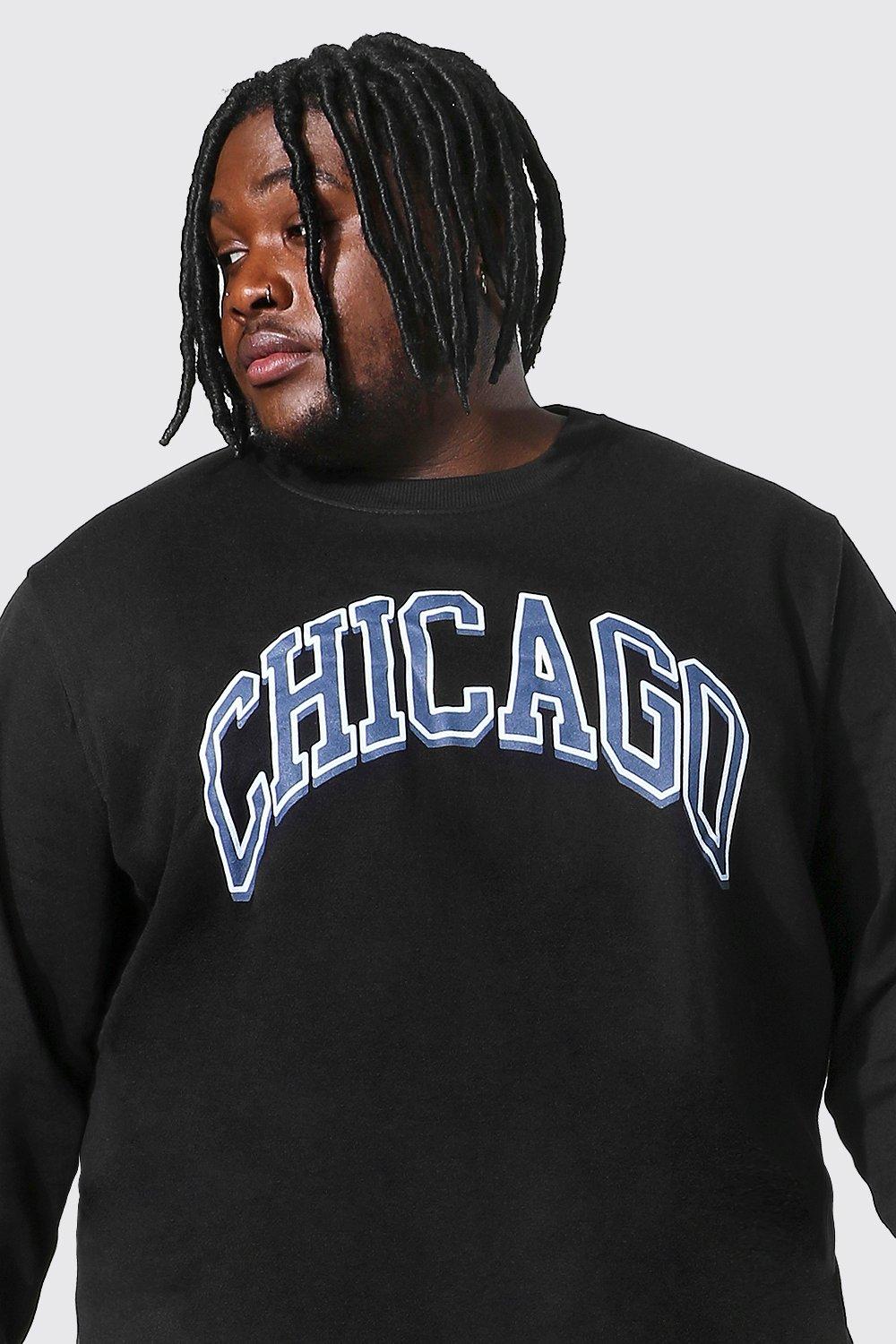 Ch ndal con sudadera de estilo universitario Chicago Plus boohoo