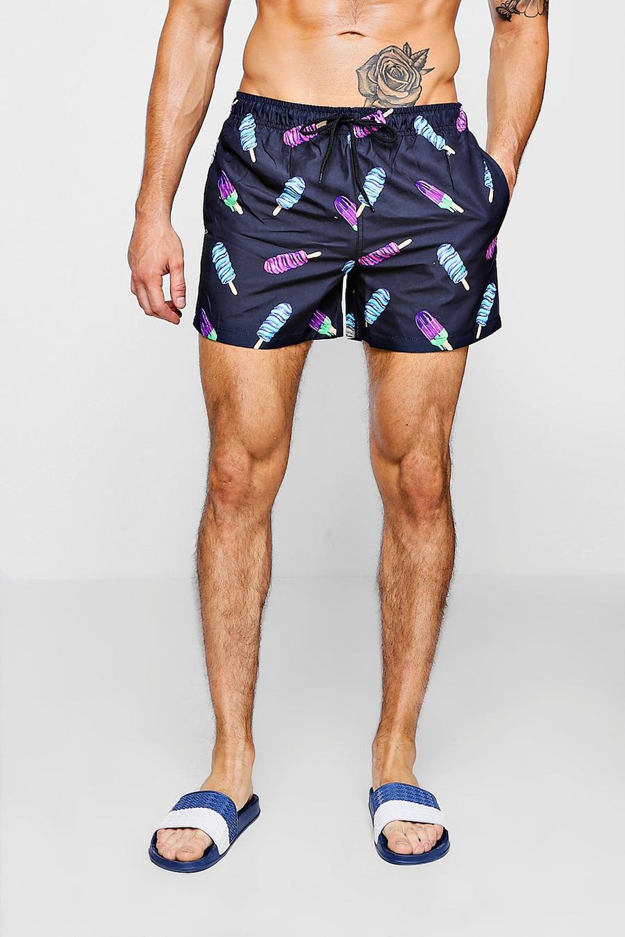 Ice Lolly Print Swim Shorts image number 1