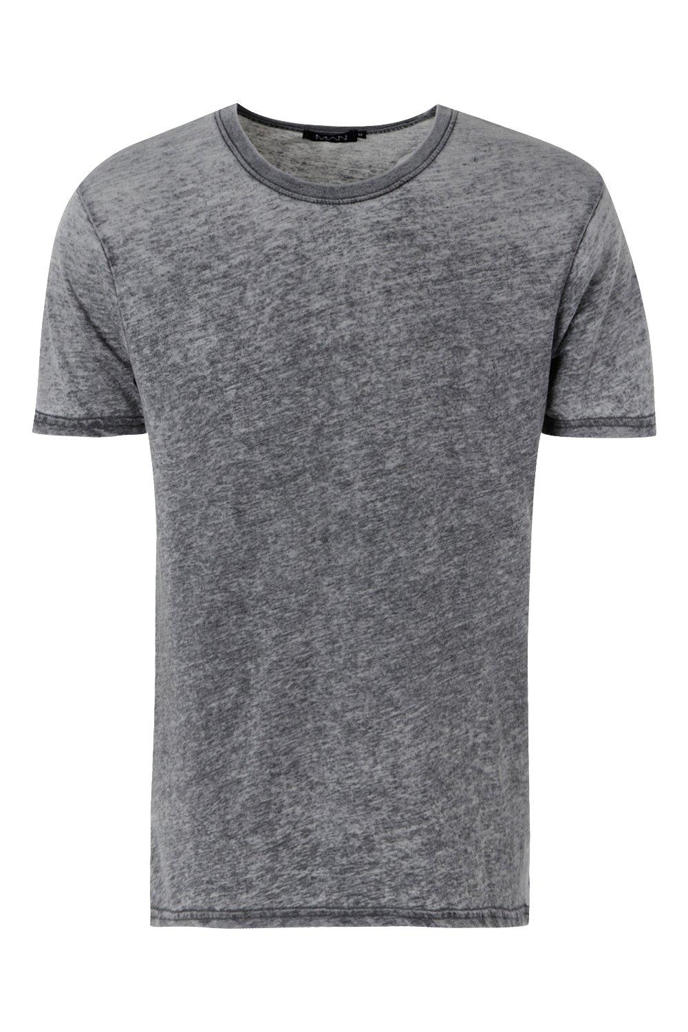 Burnout Stress Washed Charcoal/Grey Shirt