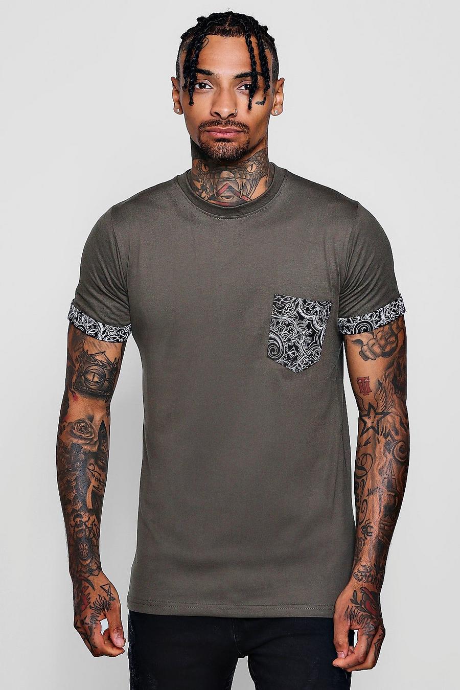 Paisley Pocket Graphic T-Shirt image number 1