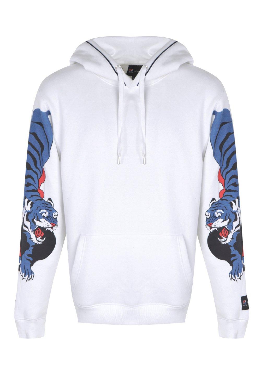 pepsi hoodie white