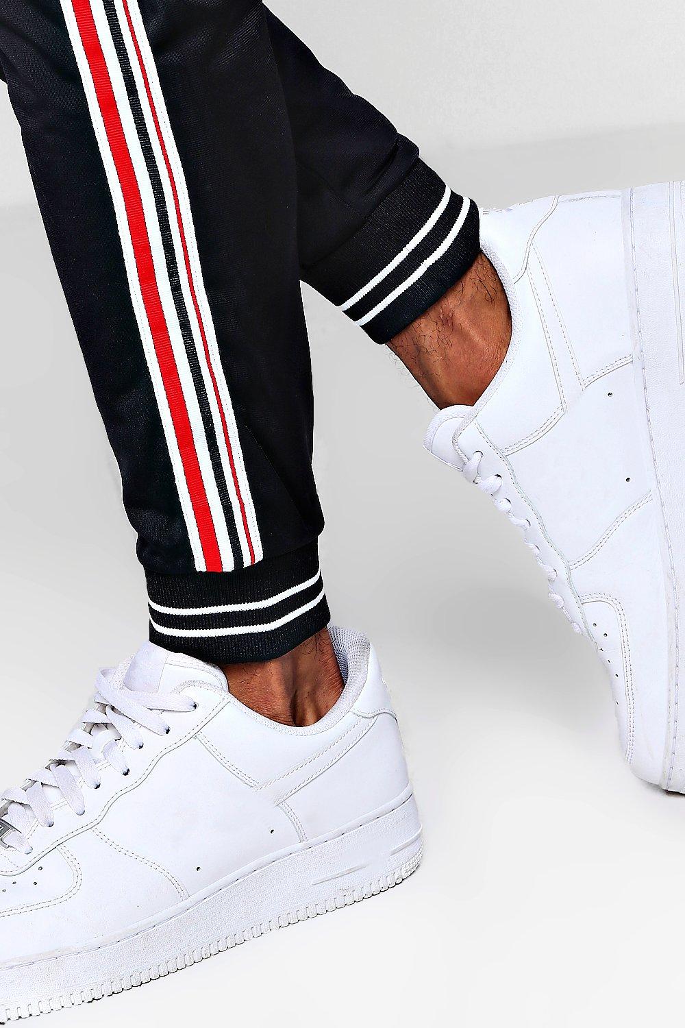 Cuffed jersey joggers hotsell