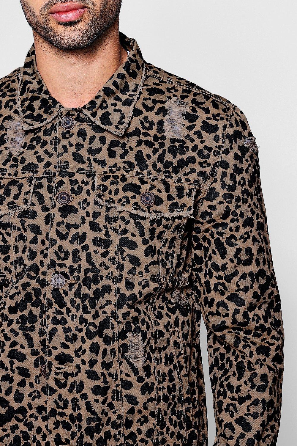 Denim and leopard store print