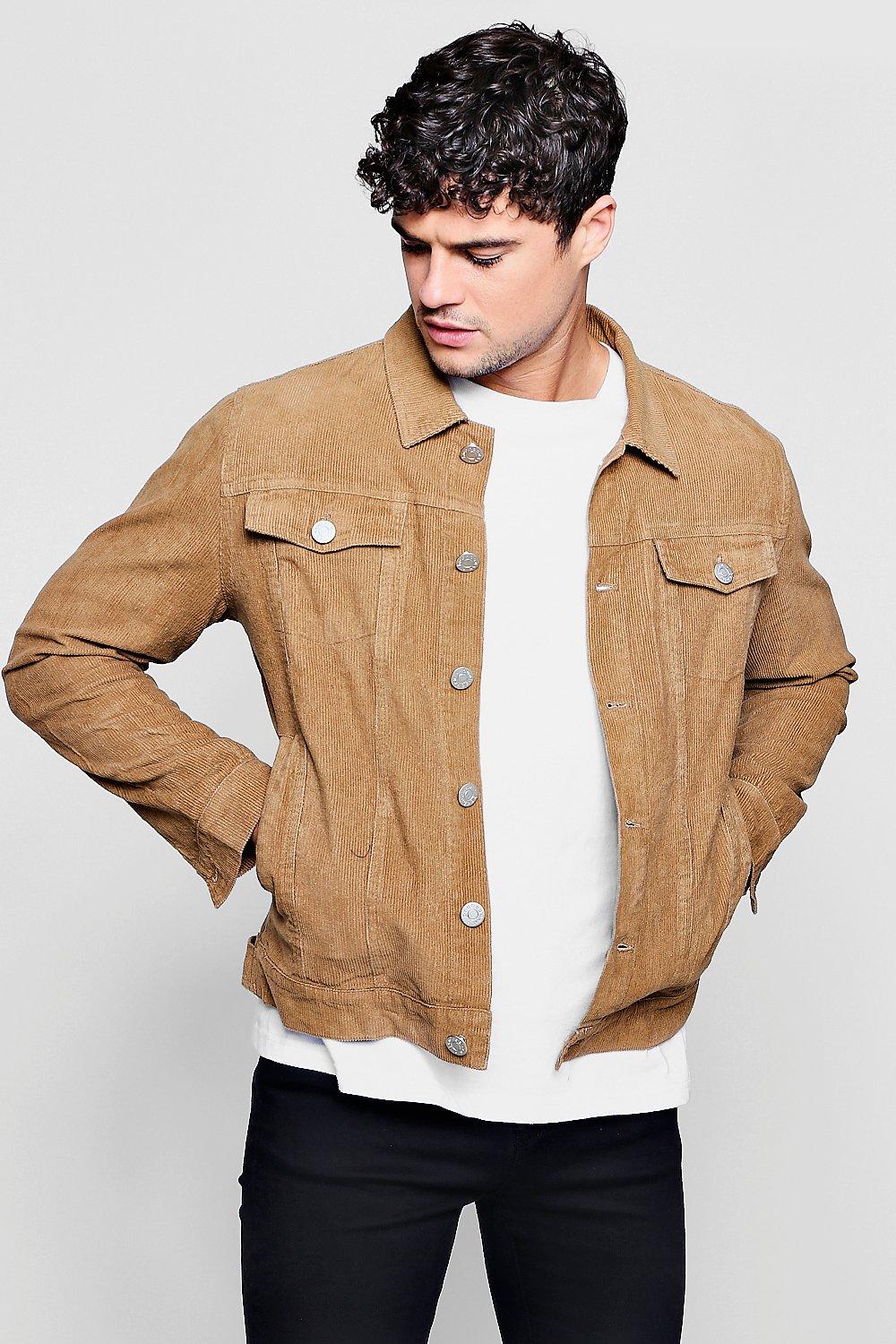 camel trucker jacket