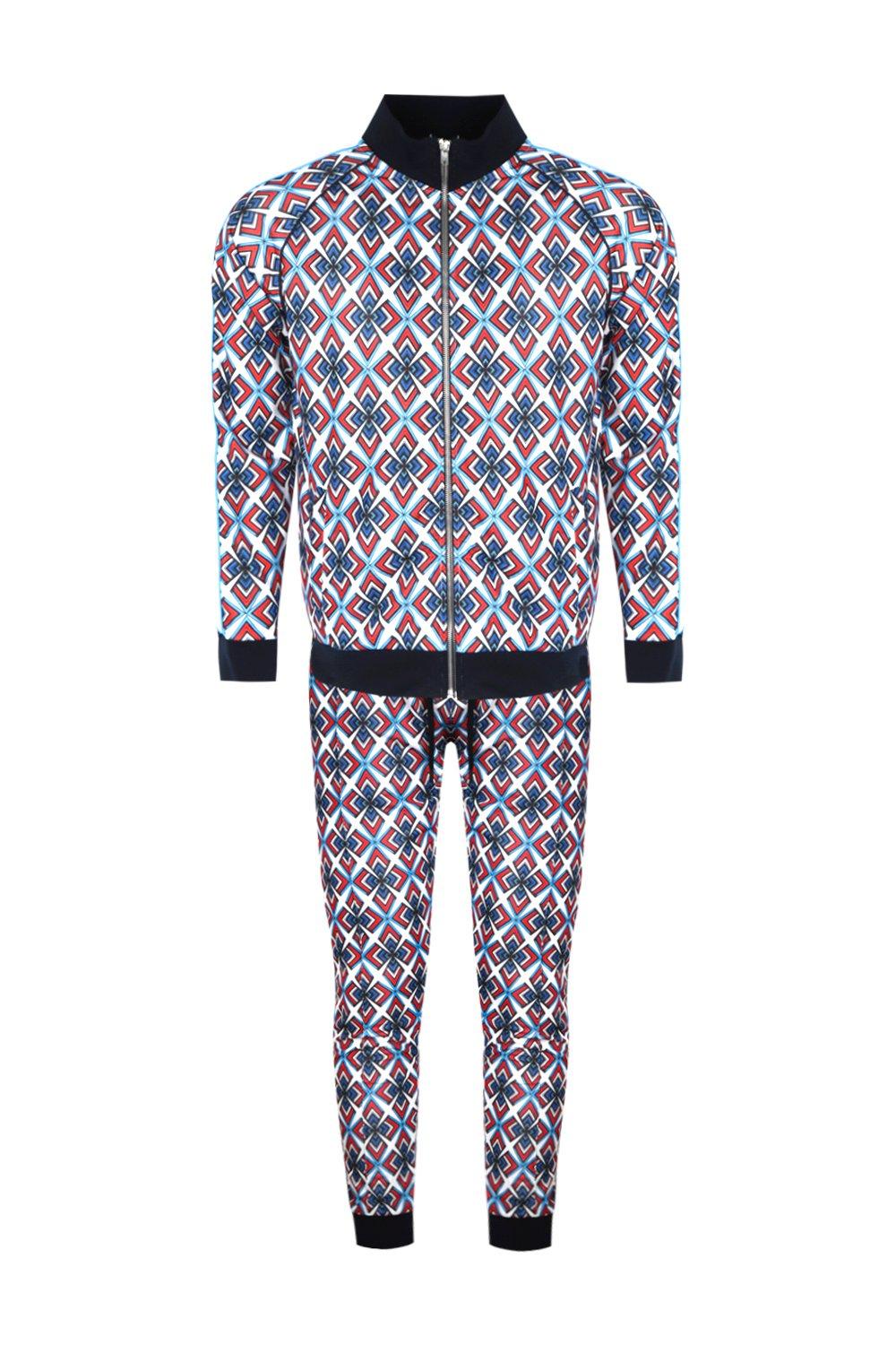 Pepsi x boohoo Printed Funnel Neck Tracksuit boohoo UK