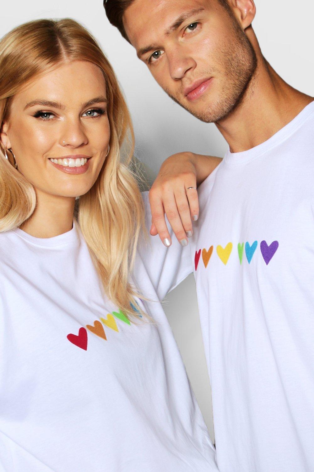 T shirt con on sale arcobaleno