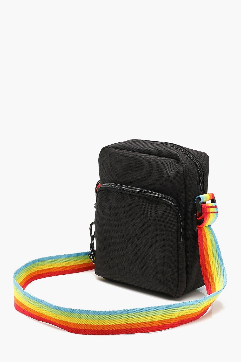 Rainbow crossbody bag sale