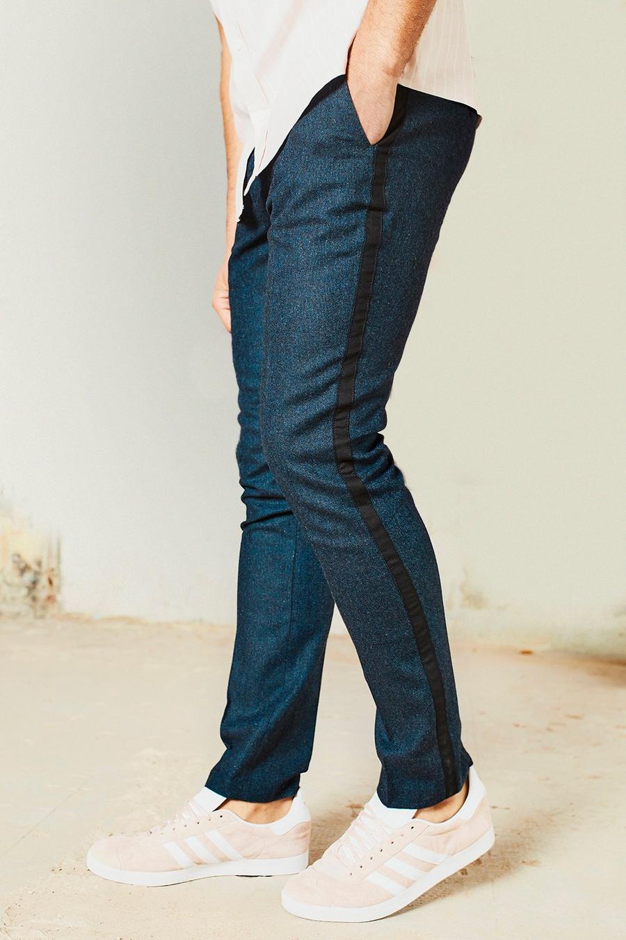 Dele Pantaloni formali in misto con profili image number 1