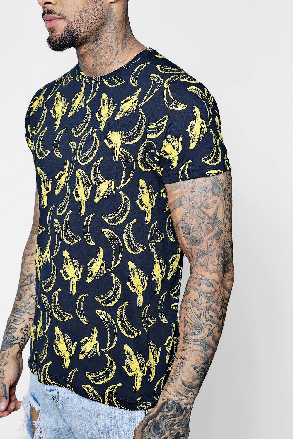 Banana print shirt on sale