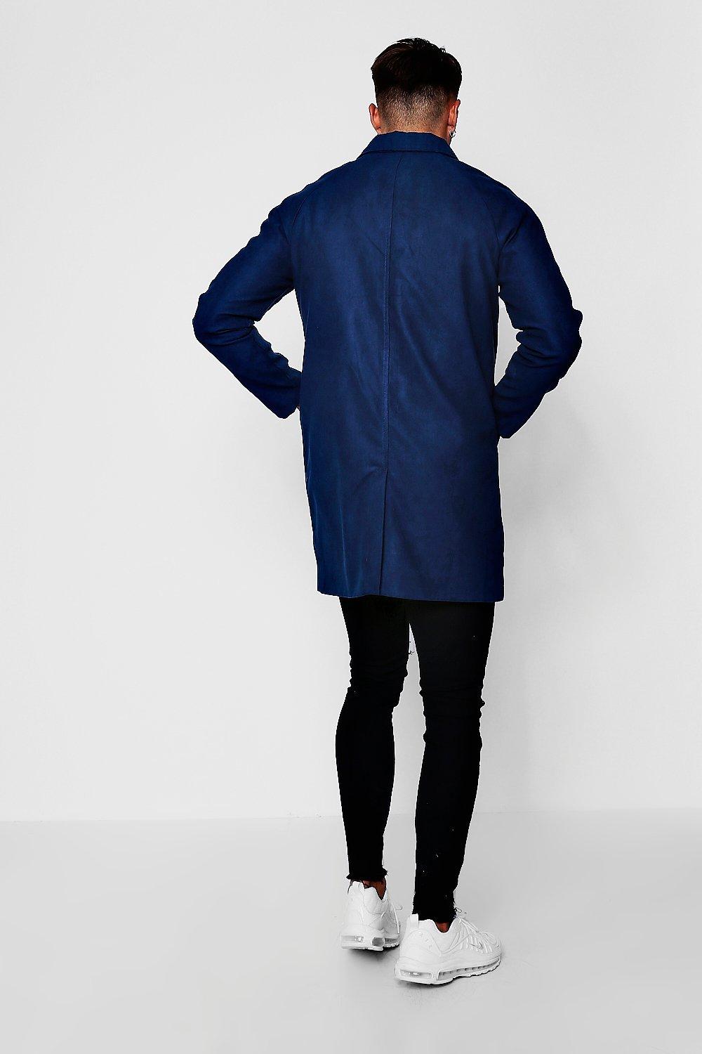 manteau suédine homme