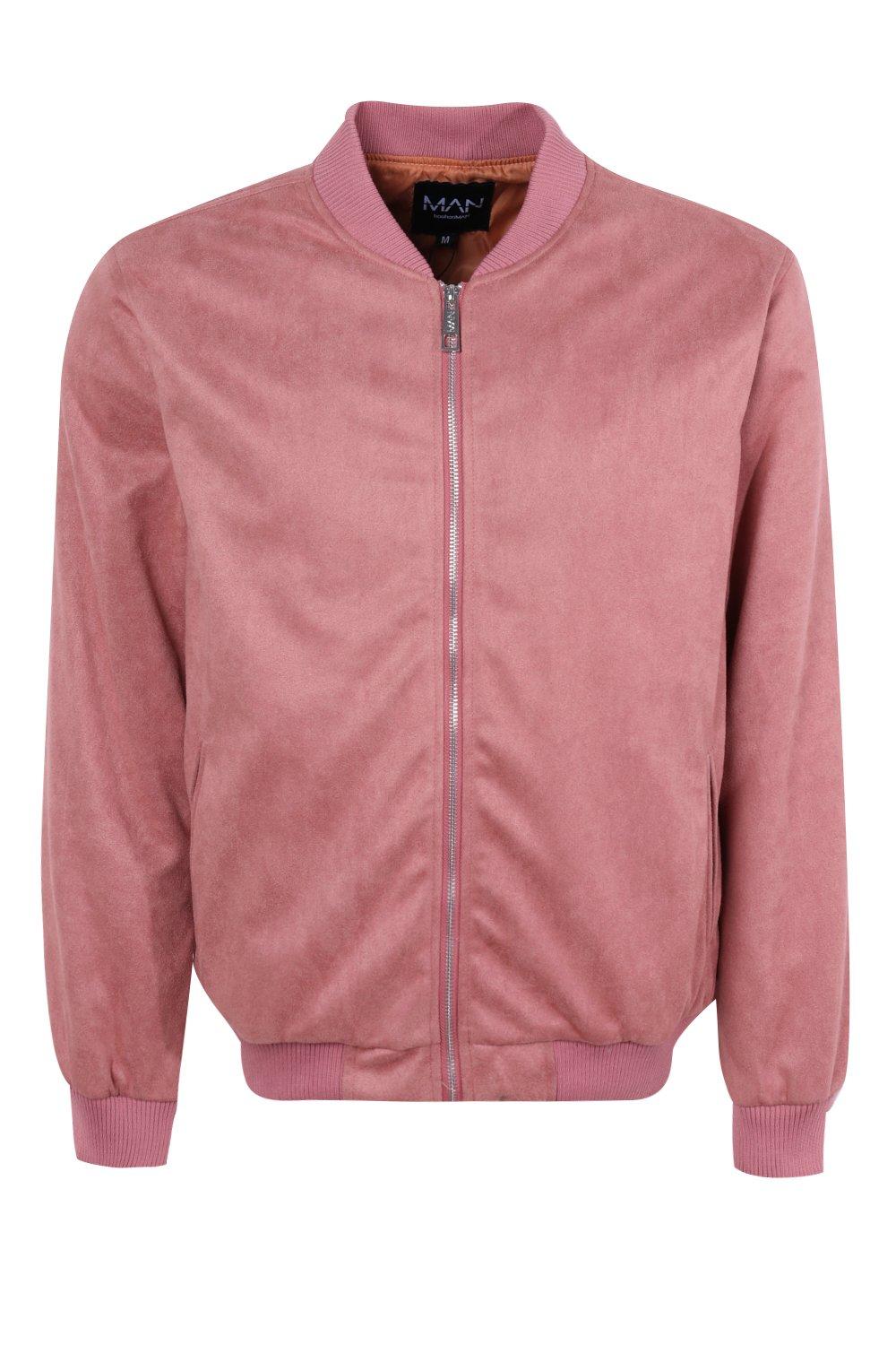 pink bomber jacket boohoo