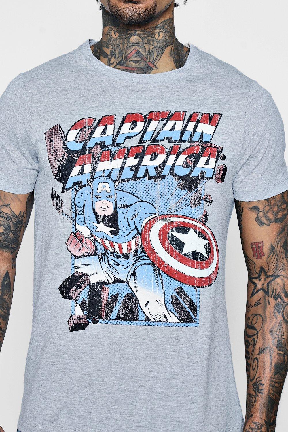 Captain america shop t shirt nz