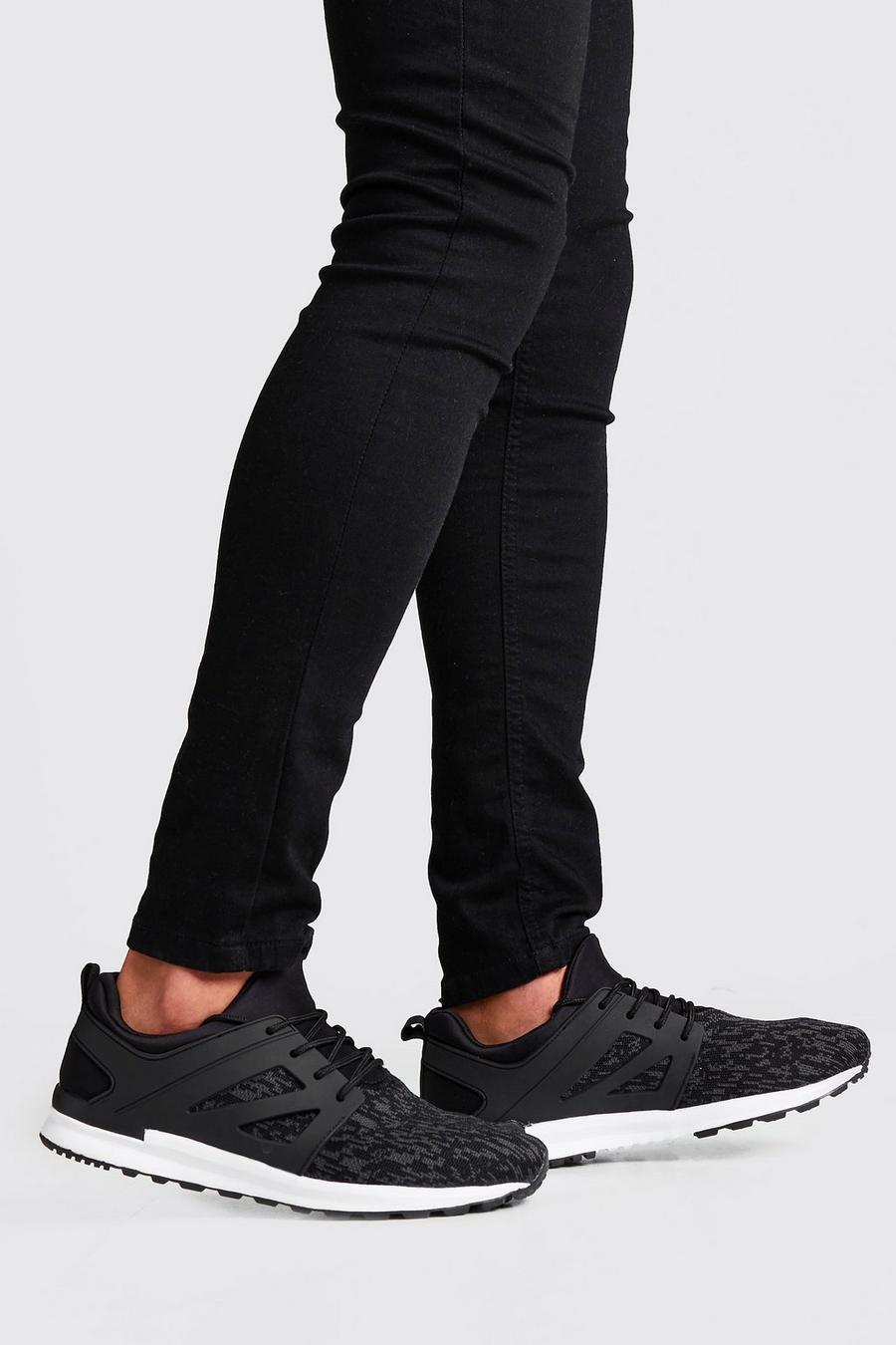 Knitted Lace Up Trainer image number 1