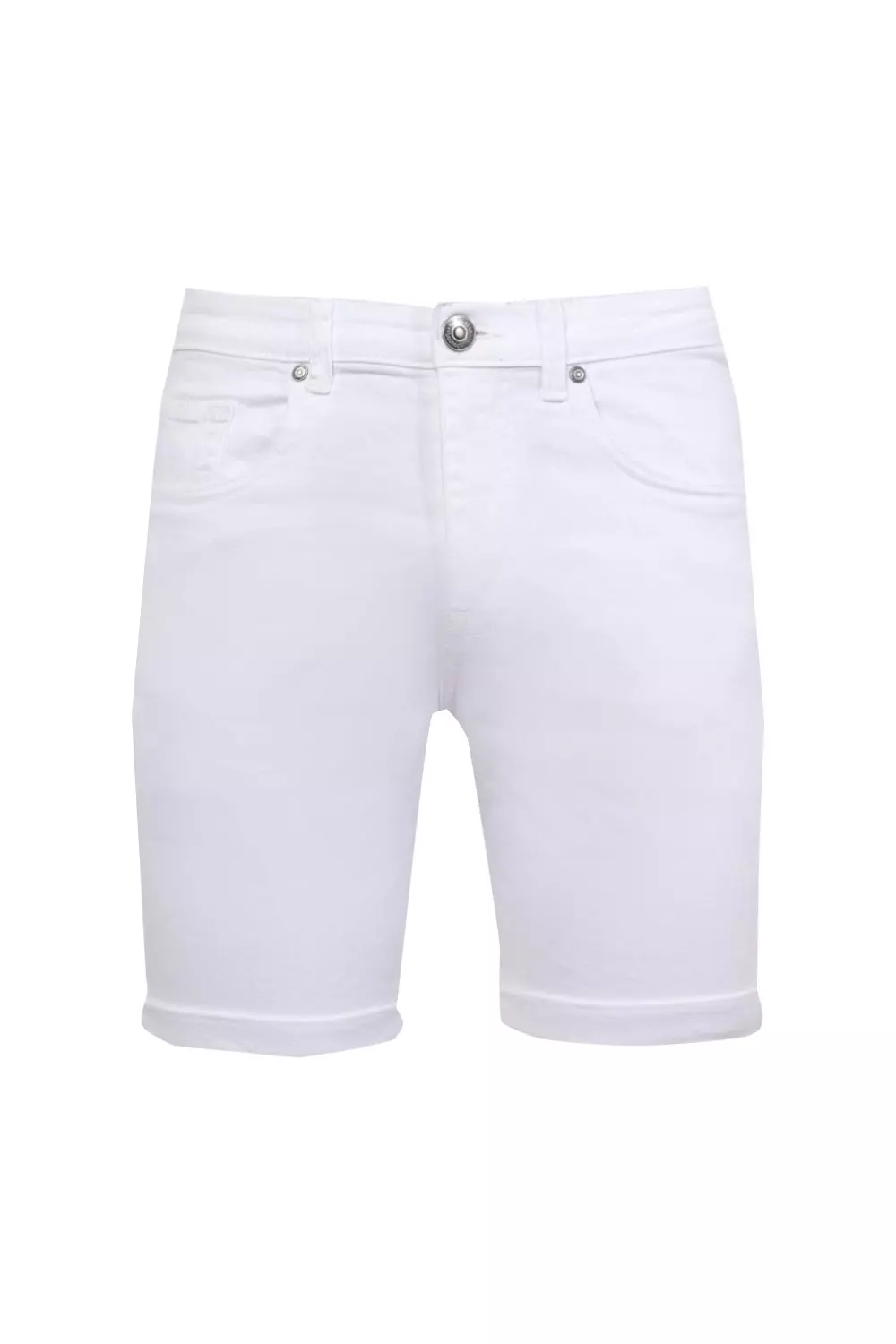 White denim shorts outlet for men