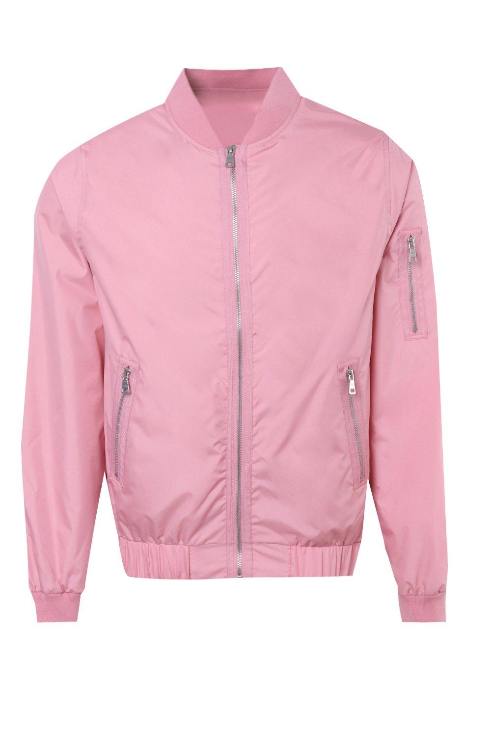 Buy Light Pink Bomber Jacket for Men Online