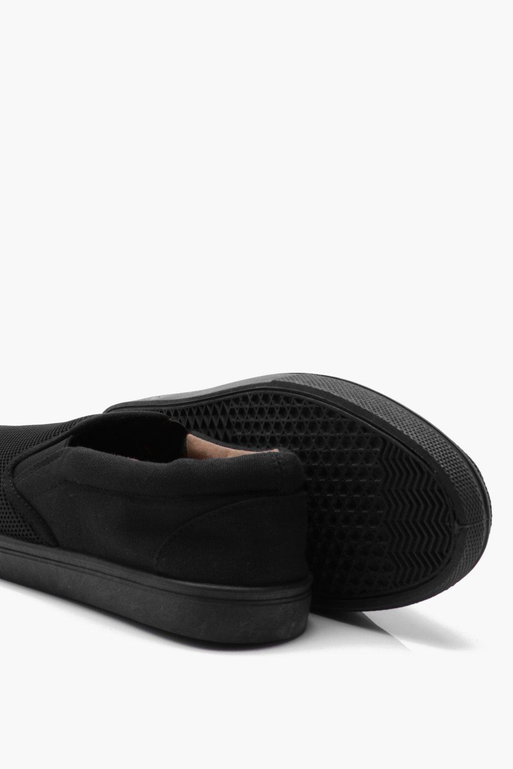 Mens slip cheap on plimsolls