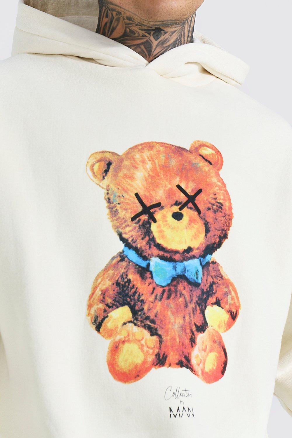 Men teddy hoodie best sale