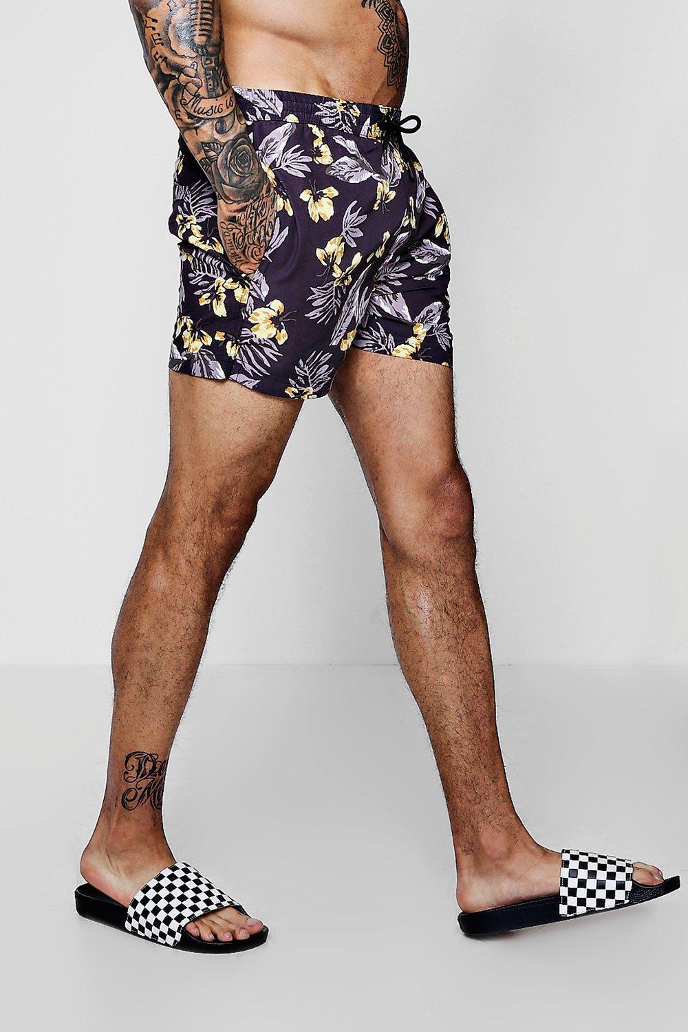 floral swim shorts