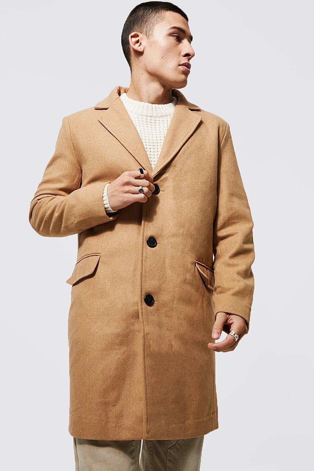 Pardessus homme online camel