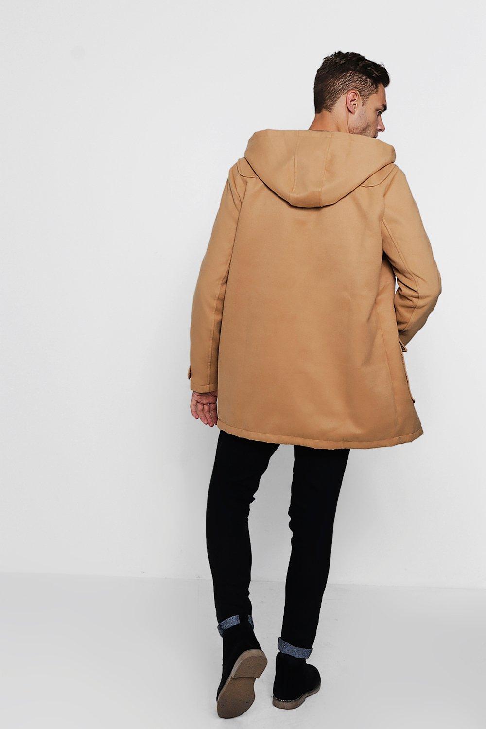 Boohoo duffle clearance coat