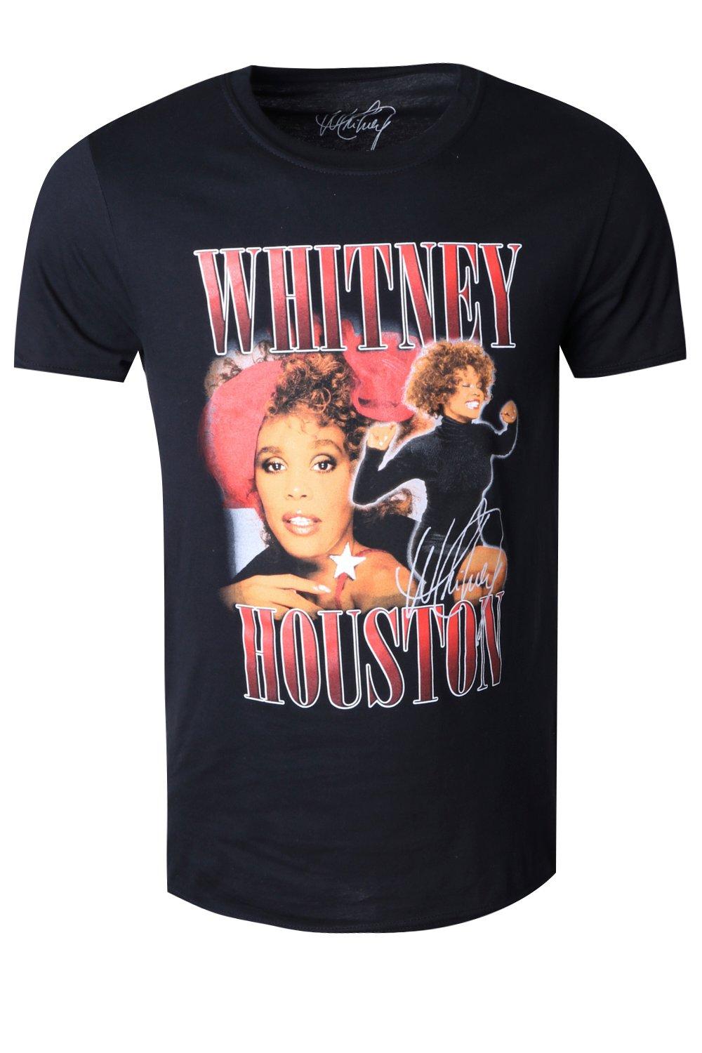 Whitney Houston License Print T-Shirt