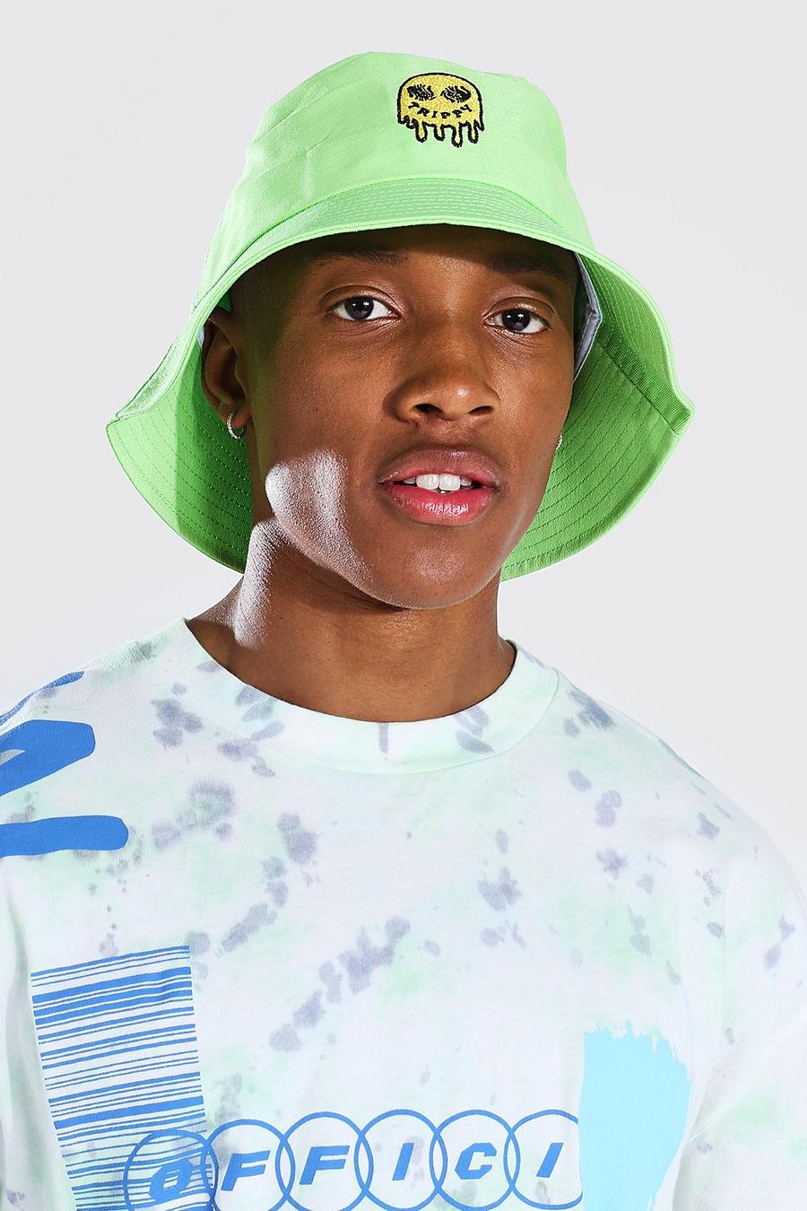Lime Trippy Buckethatt image number 1