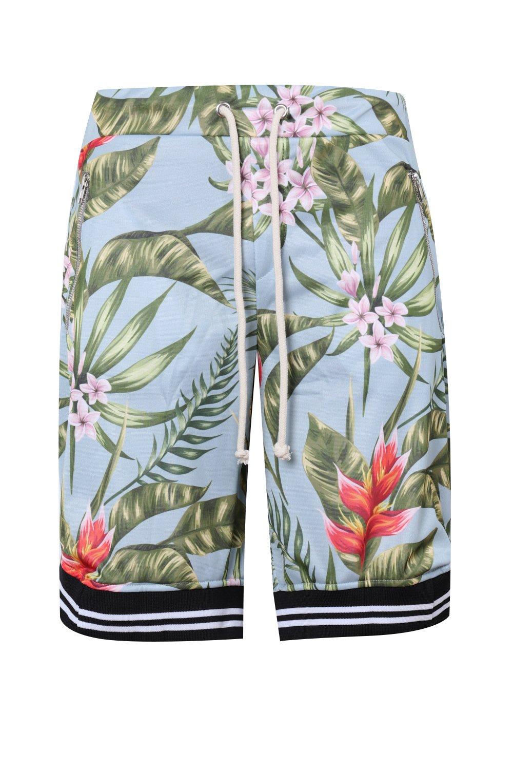 floral basketball shorts