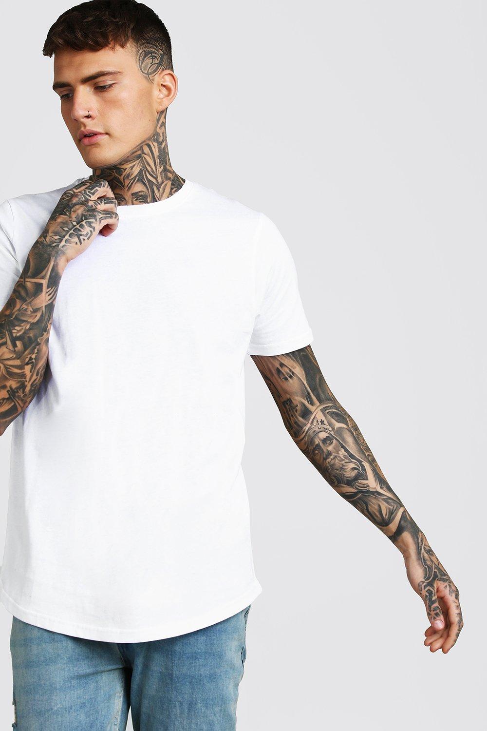 boohoo curve t shirts