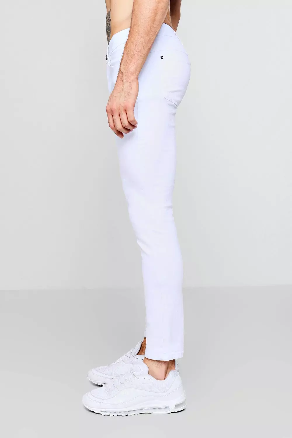 Boohoo shop white jeans