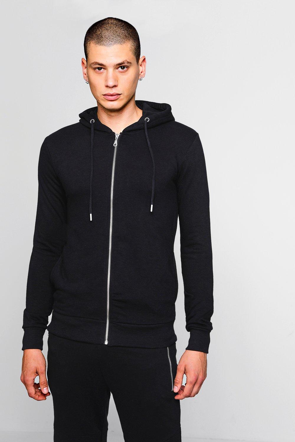 muscle fit hoodies