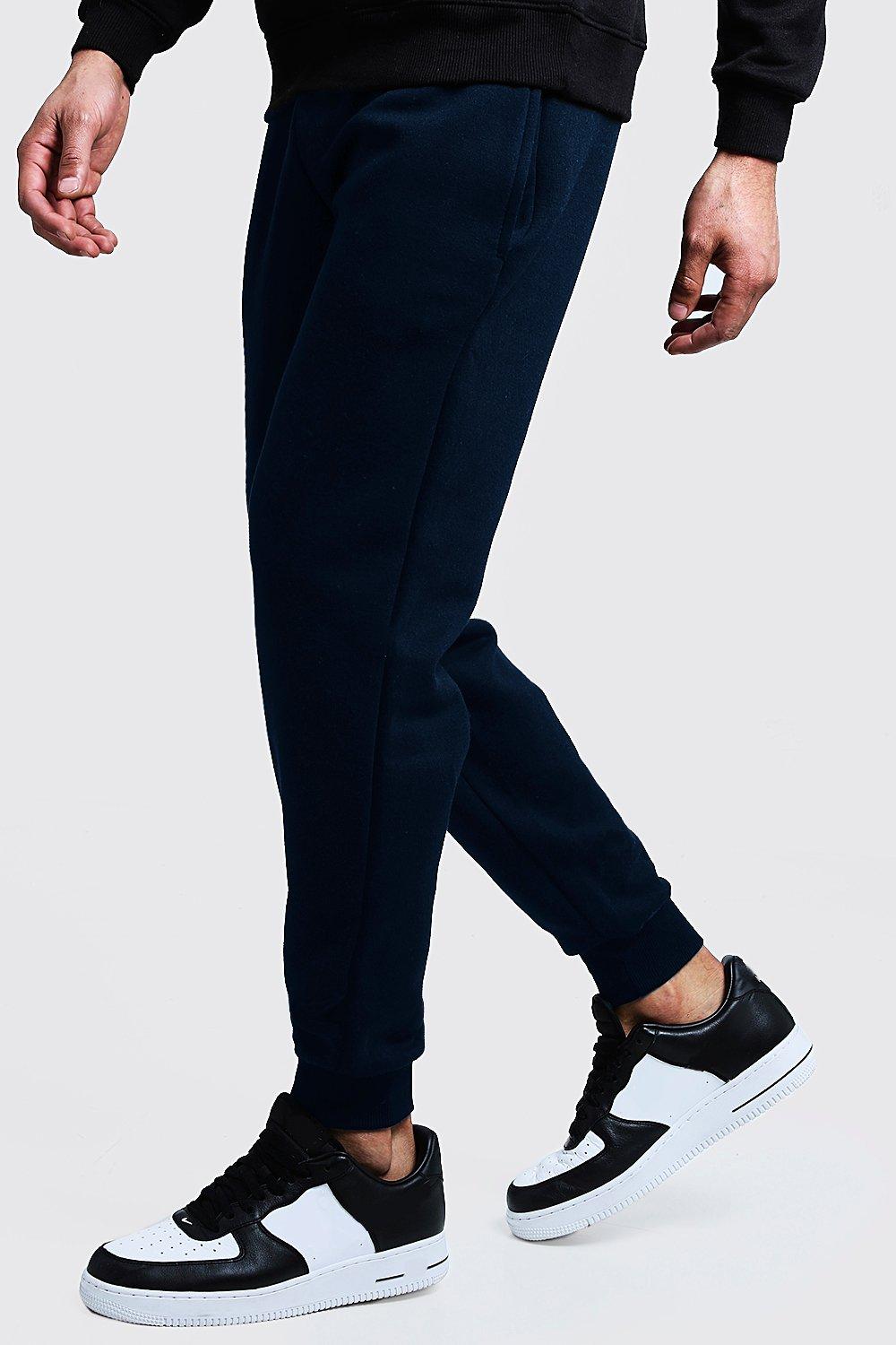 slim fit fleece joggers