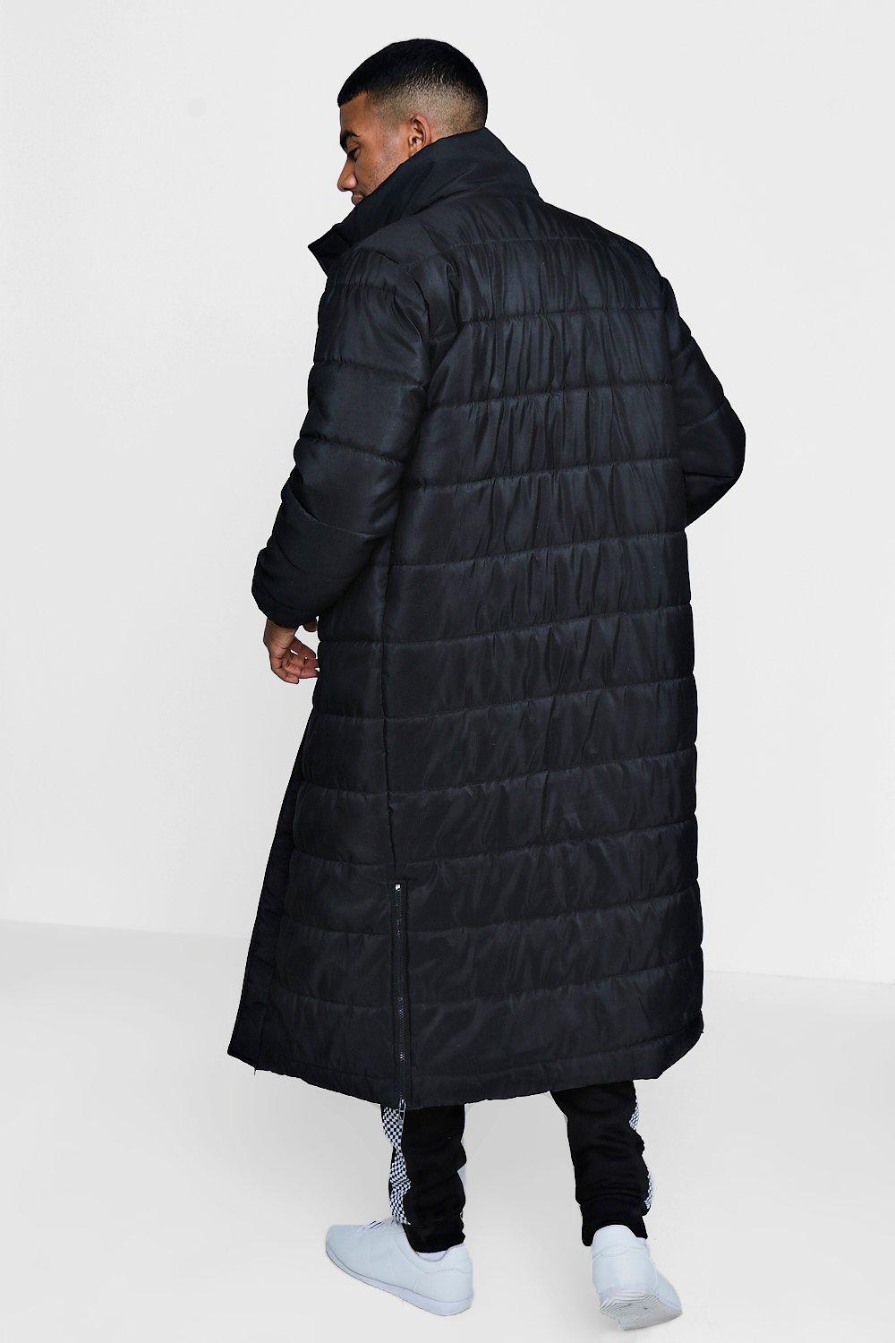 longline coat mens