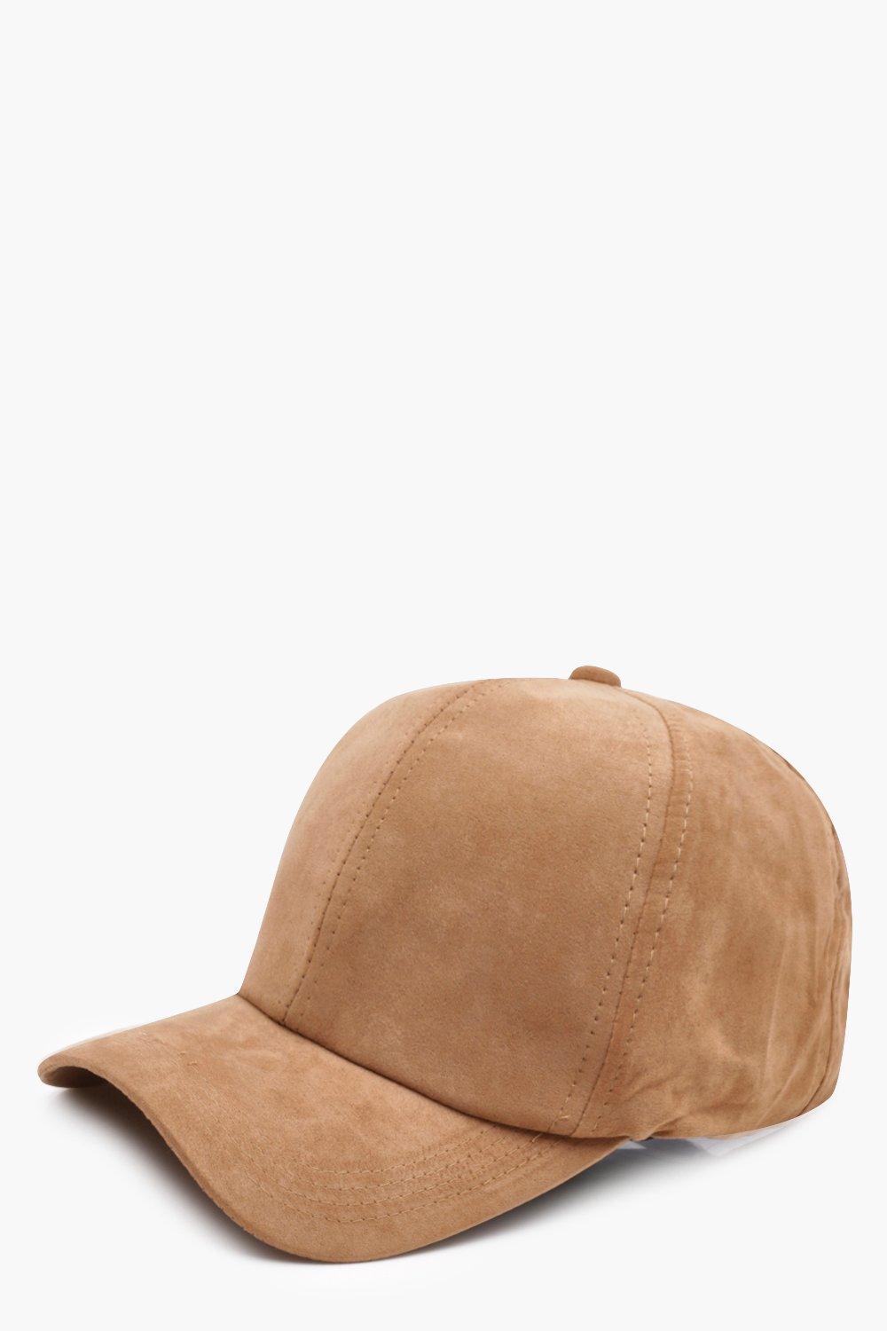 suede cap beige