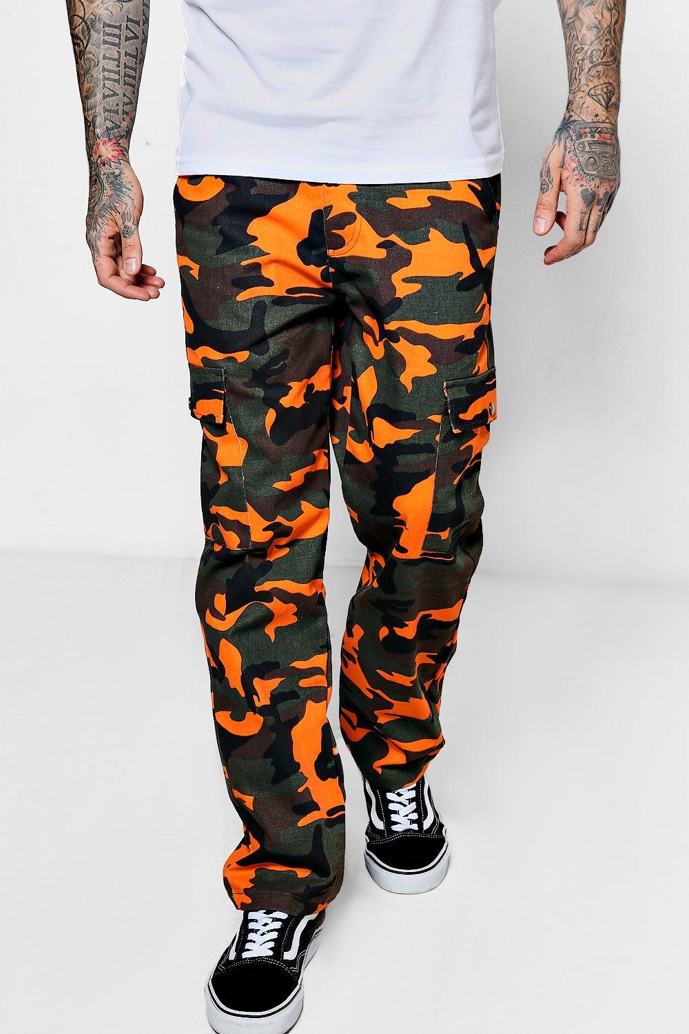 boohoo camo cargo pants