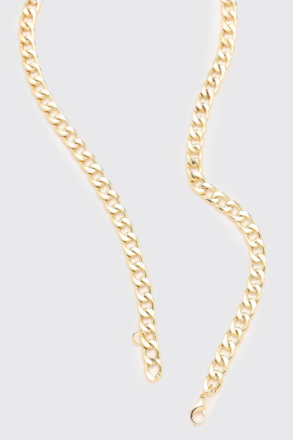 Short length hot sale gold chains