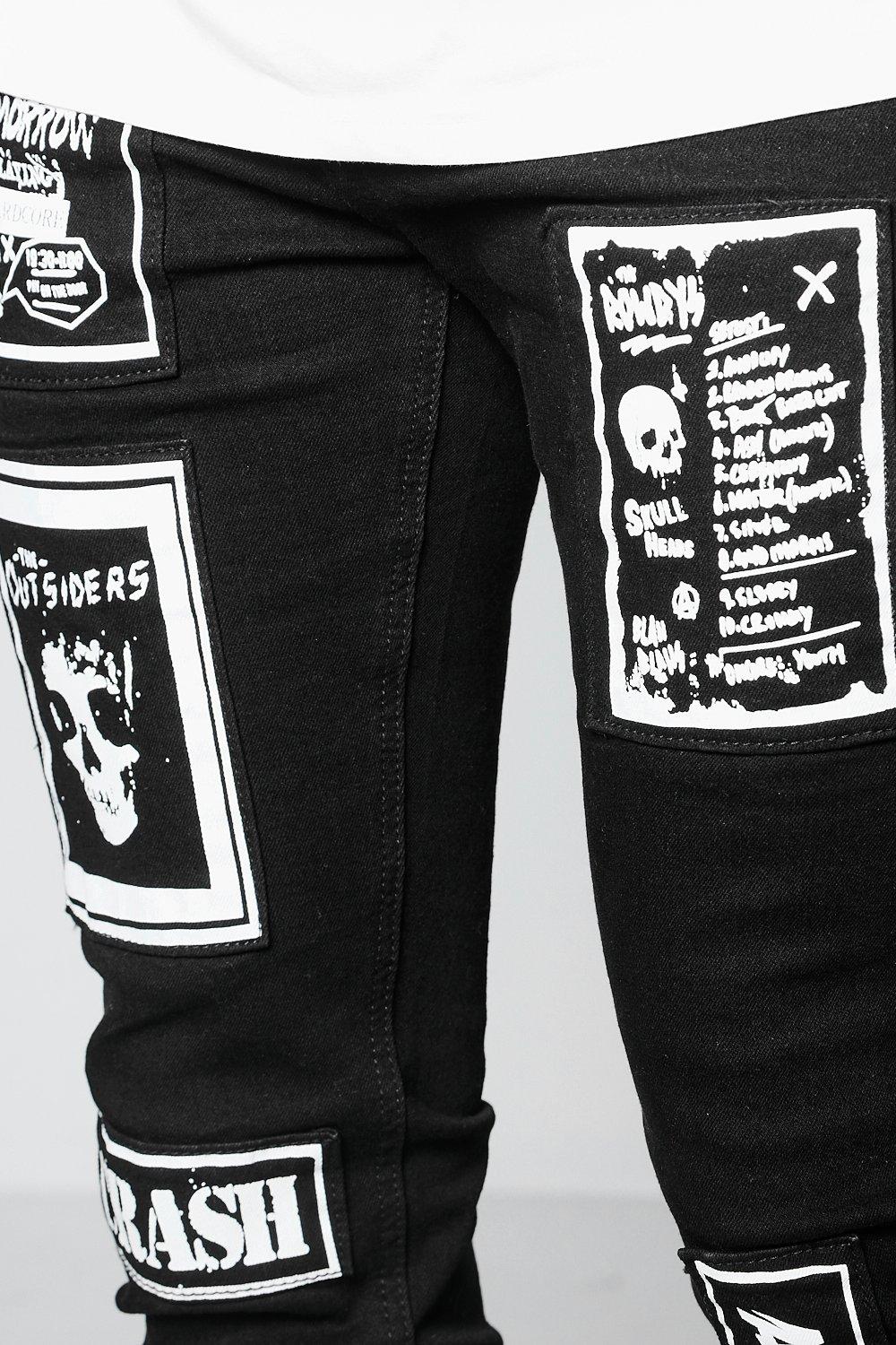 punk skinny jeans