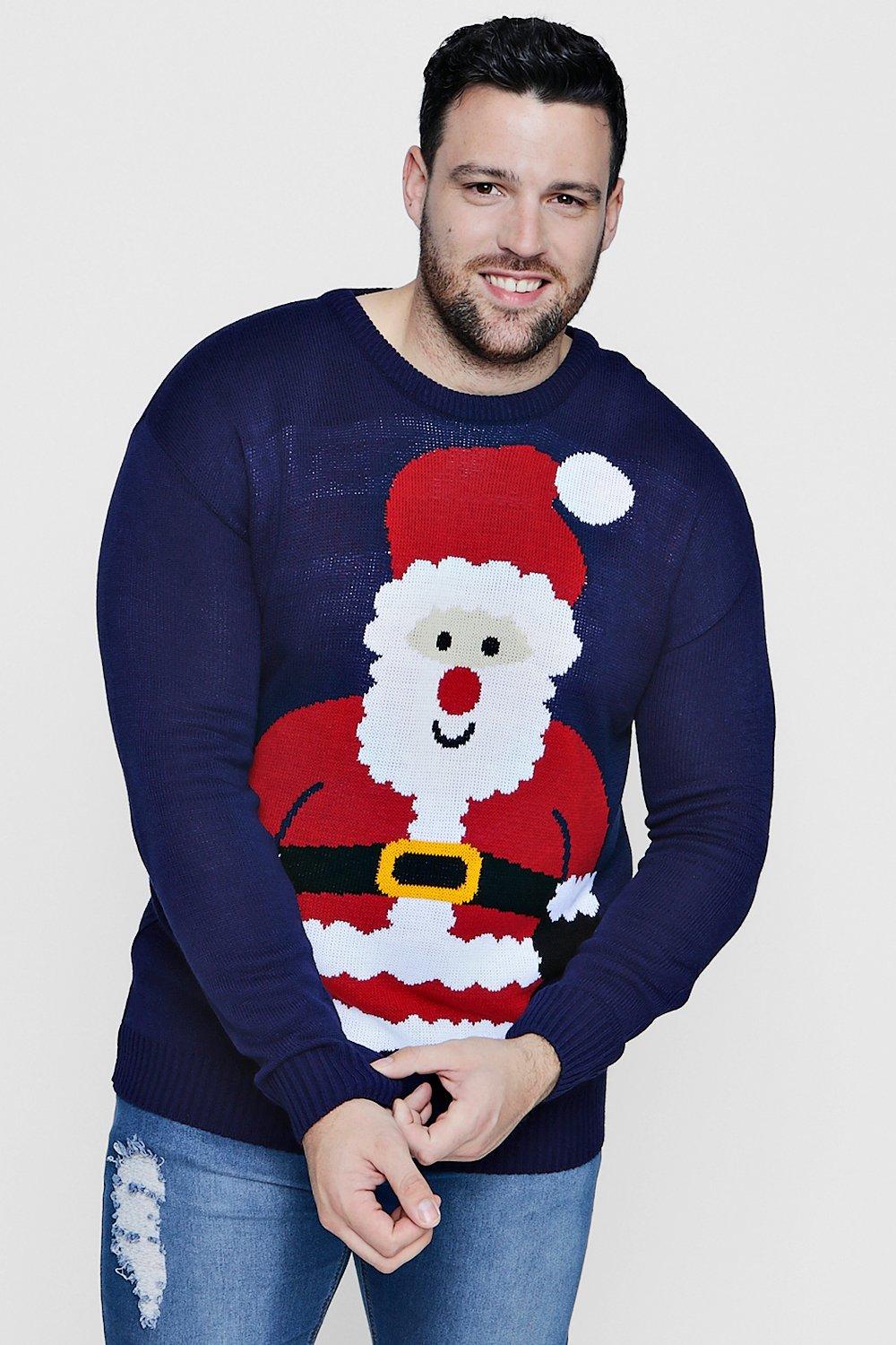 plus size mens christmas jumpers