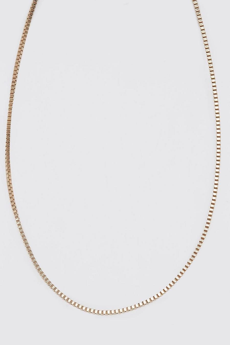 Gold Dunne Ketting image number 1