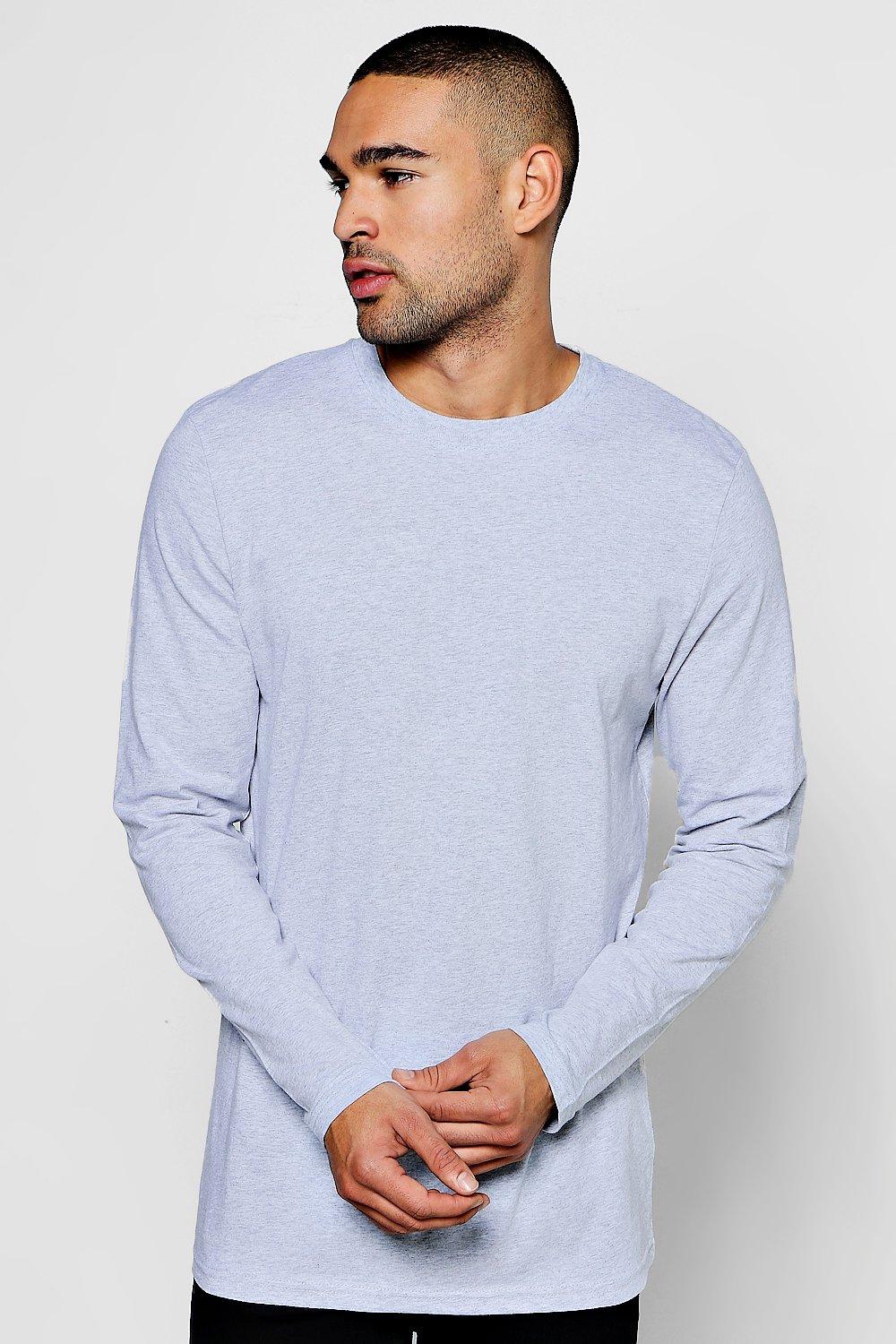 grey longline shirt