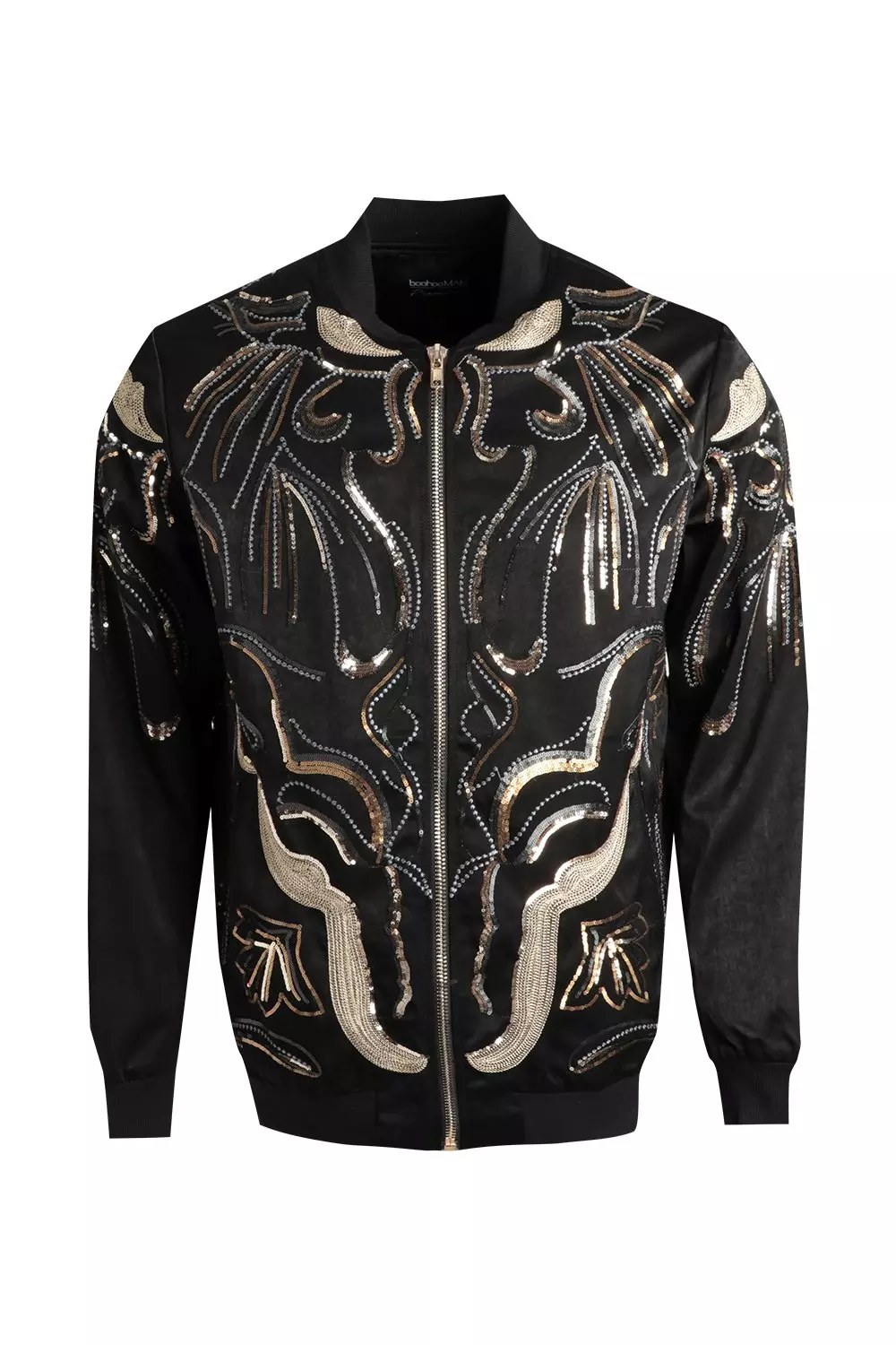 Zara mens sequin bomber jacket hotsell